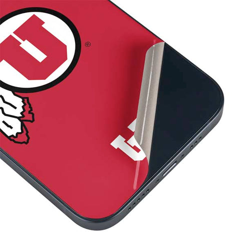 University of Utah Logo iPhone 15 Plus Skin