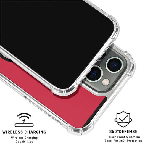University of Utah Logo iPhone 15 Pro Clear Case