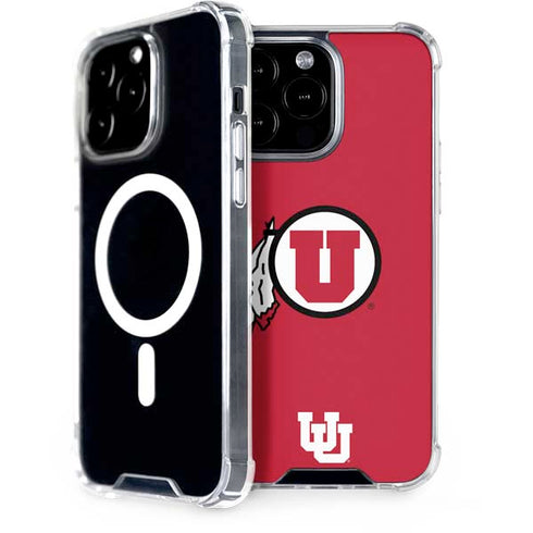 University of Utah Logo iPhone 15 Pro Max MagSafe Case