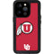 University of Utah Logo iPhone 15 Pro Waterproof Case