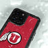 University of Utah Logo iPhone 15 Pro Waterproof Case