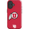 University of Utah Logo iPhone 16 Impact Case