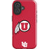 University of Utah Logo iPhone 16 Plus Impact Case