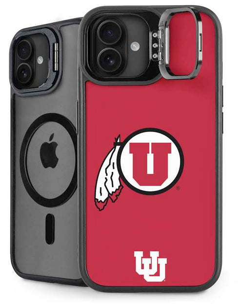 University of Utah Logo iPhone 16 Plus Kickstand Case