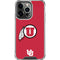 University of Utah Logo iPhone 16 Pro Max Clear Case