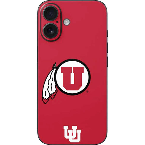 University of Utah Logo iPhone 16 Skin