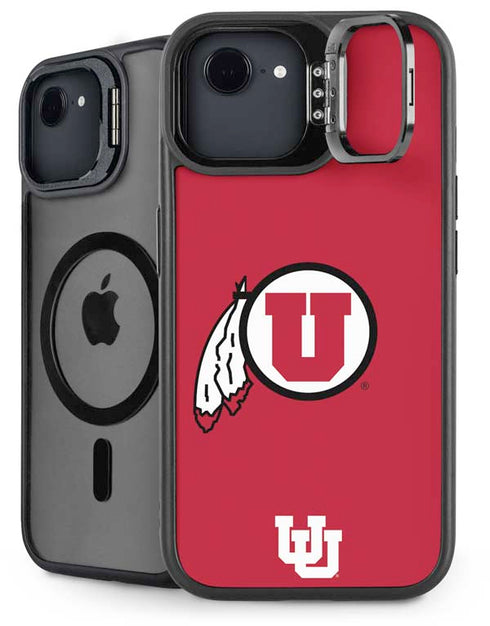 University of Utah Logo iPhone 16e Kickstand Case