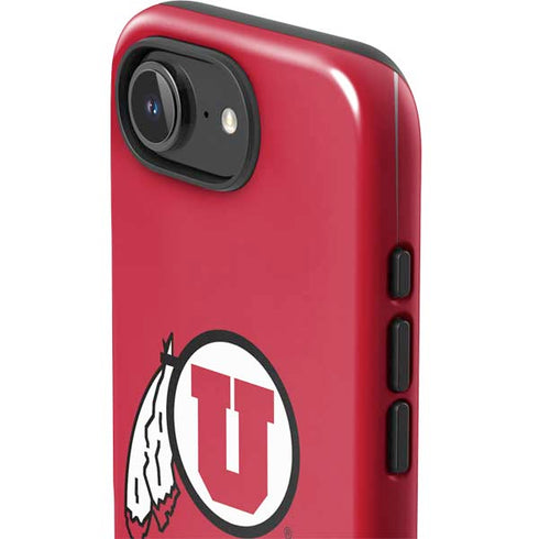 University of Utah Logo iPhone 16e Impact Case