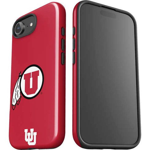 University of Utah Logo iPhone 16e Impact Case