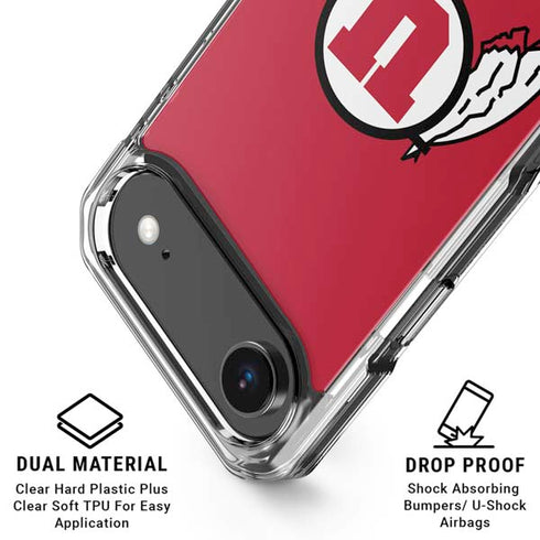 University of Utah Logo iPhone 17 Air Clear Case