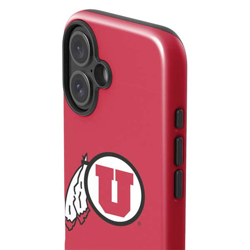 University of Utah Logo iPhone 17 Impact Case