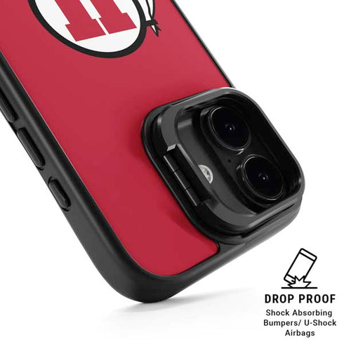 University of Utah Logo iPhone 17 Kickstand Case