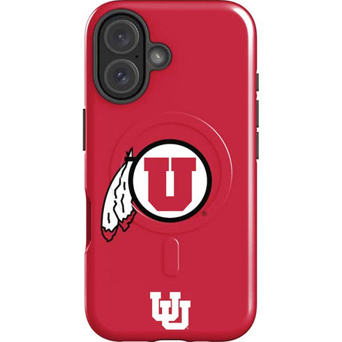 University of Utah Logo iPhone 17 Magsafe Impact Case