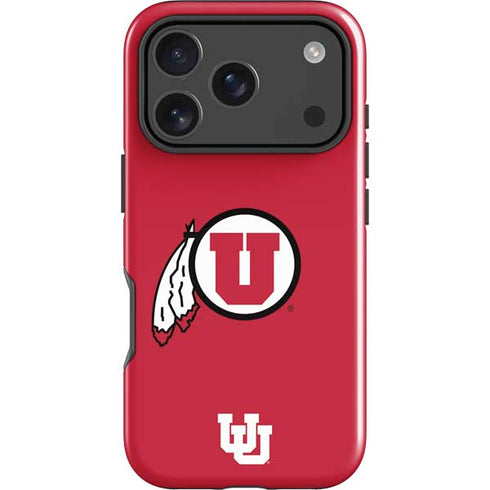 University of Utah Logo iPhone 17 Pro Max Impact Case