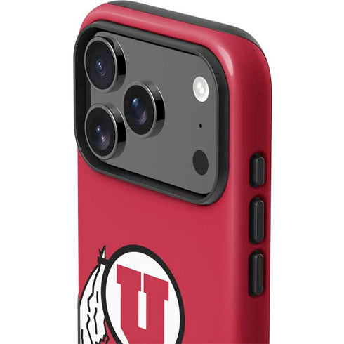 University of Utah Logo iPhone 17 Pro Max Impact Case