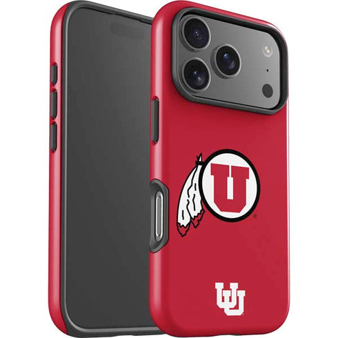 University of Utah Logo iPhone 17 Pro Max Impact Case