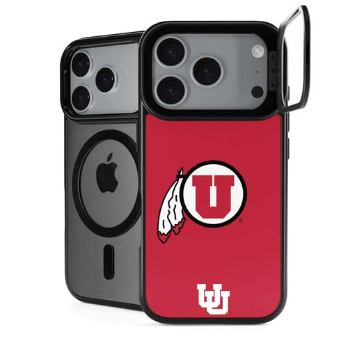 University of Utah Logo iPhone 17 Pro Max Kickstand Case