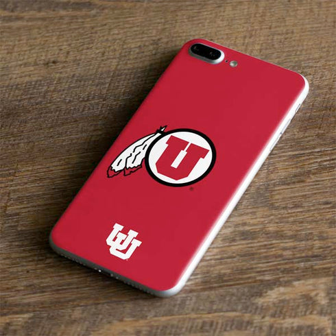 University of Utah Logo iPhone 8 Plus Skin