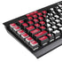 University of Utah Logo K95 RGB PLATINUM Mechanical Gaming Keyboard Skin