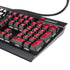 University of Utah Logo K95 RGB PLATINUM Mechanical Gaming Keyboard Skin