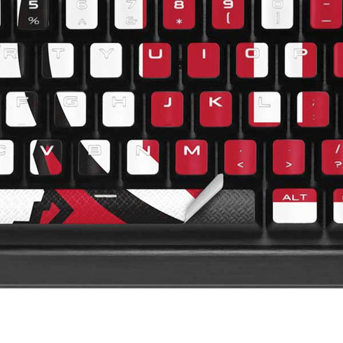 University of Utah Logo K95 RGB PLATINUM Mechanical Gaming Keyboard Skin