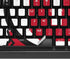 University of Utah Logo K95 RGB PLATINUM Mechanical Gaming Keyboard Skin