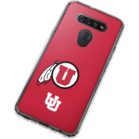 University of Utah Logo LG K51/Q51 Clear Case