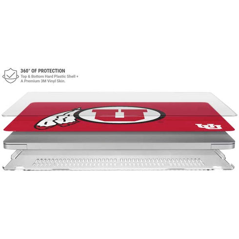 University of Utah Logo MacBook Air 15in (2023-2025) Case plus Skin