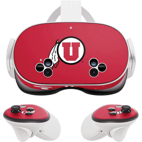 University of Utah Logo Meta Quest 3S Skin