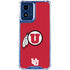 University of Utah Logo Moto G 5G (2024) Clear Case