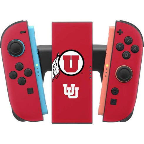 University of Utah Logo Nintendo Switch 2 (2025) Joy-Con Controller Skin