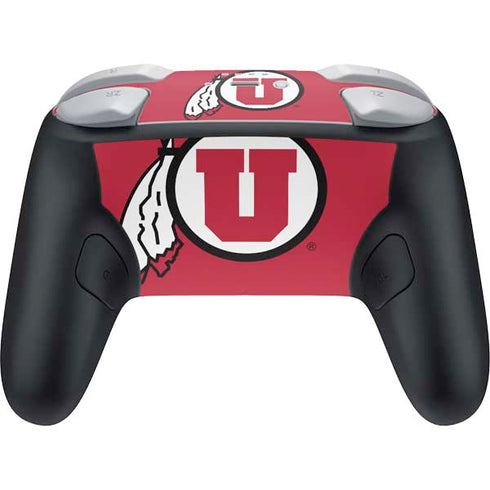University of Utah Logo Nintendo Switch 2 (2025) Pro Controller Skin