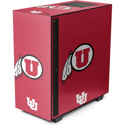 University of Utah Logo NZXT H510 Compact ATX Mid-Tower Case Skin