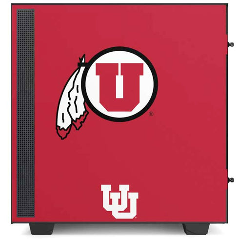 University of Utah Logo NZXT H510 Compact ATX Mid-Tower Case Skin