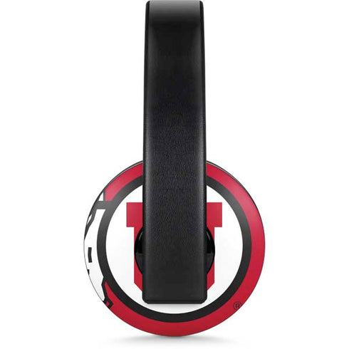 University of Utah Logo PlayStation 4 Gold Wireless Headset Skin