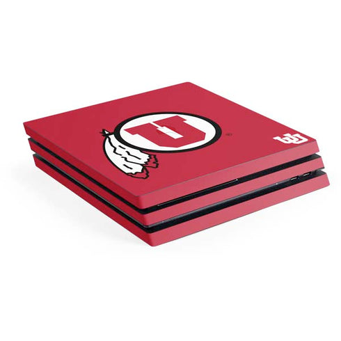 University of Utah Logo PlayStation PS4 Skins