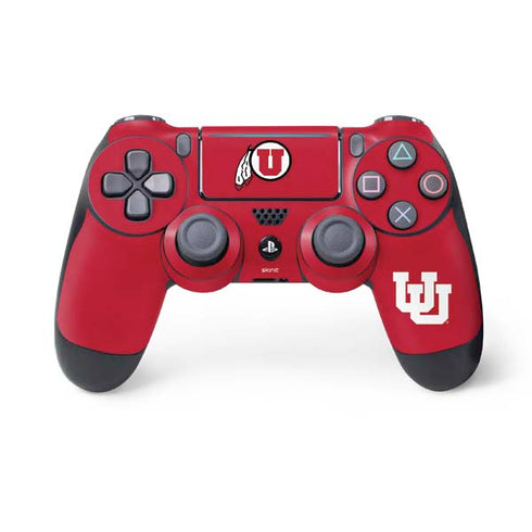 University of Utah Logo PS4 Pro/Slim Controller Skin