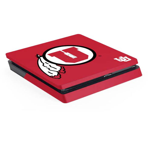 University of Utah Logo PlayStation PS4 Skins