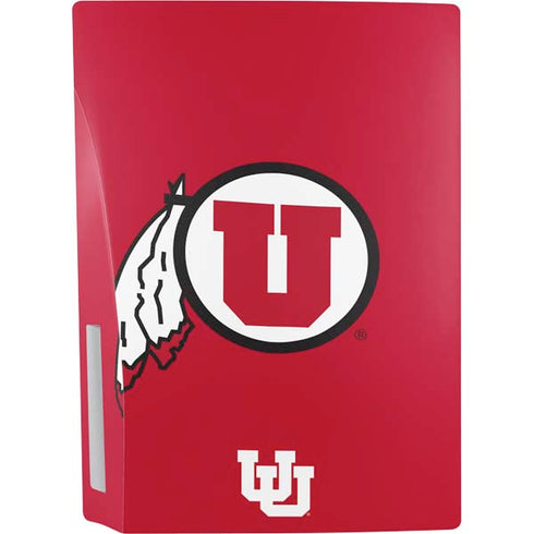 University of Utah Logo PS5 Console Skin