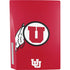University of Utah Logo PS5 Console Skin