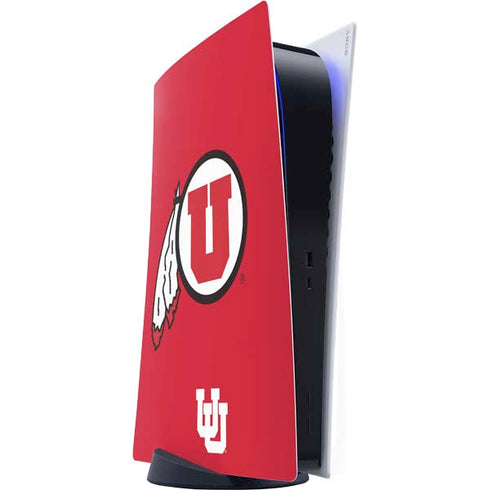 University of Utah Logo PlayStation PS5 Skins