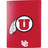 University of Utah Logo PS5 Digital Edition Console Skin