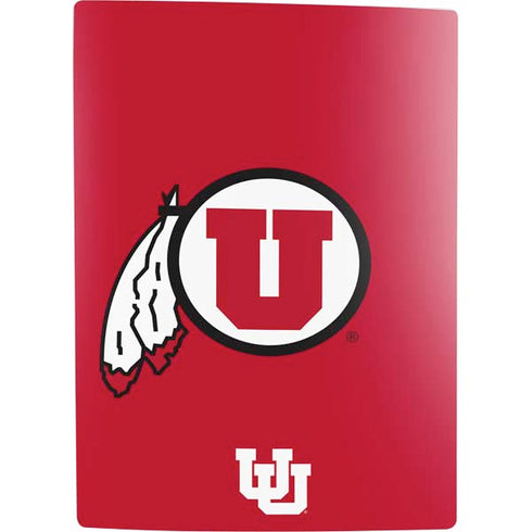 University of Utah Logo PS5 Digital Edition Console Skin