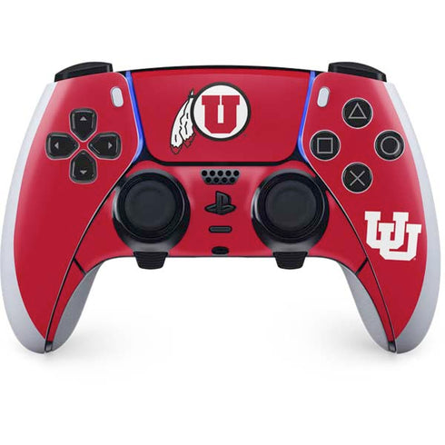 University of Utah Logo PlayStation PS5 Skins