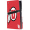 University of Utah Logo PS5 Pro Disk Console Skin