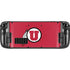 University of Utah Logo Steam Deck Handheld Gaming Computer OLED Skin