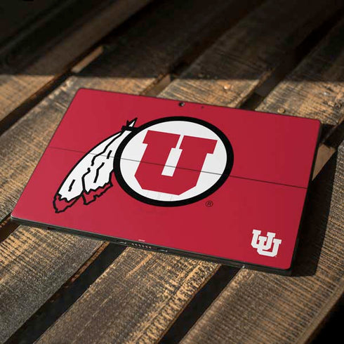 University of Utah Logo Surface Pro 7 Skin