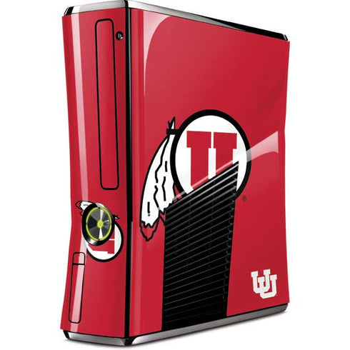 University of Utah Logo Xbox 360 Slim (2010) Skin