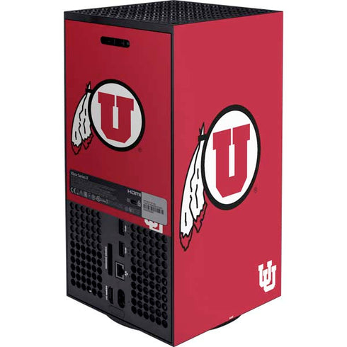 University of Utah Logo XBox Series X Digital Edition Bundle Skin