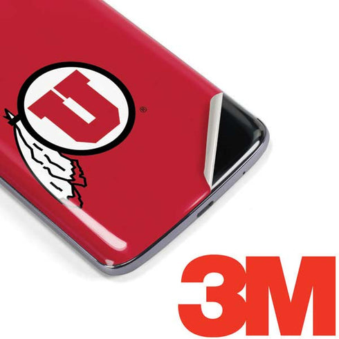 University of Utah Logo Moto E5 Plus Skin